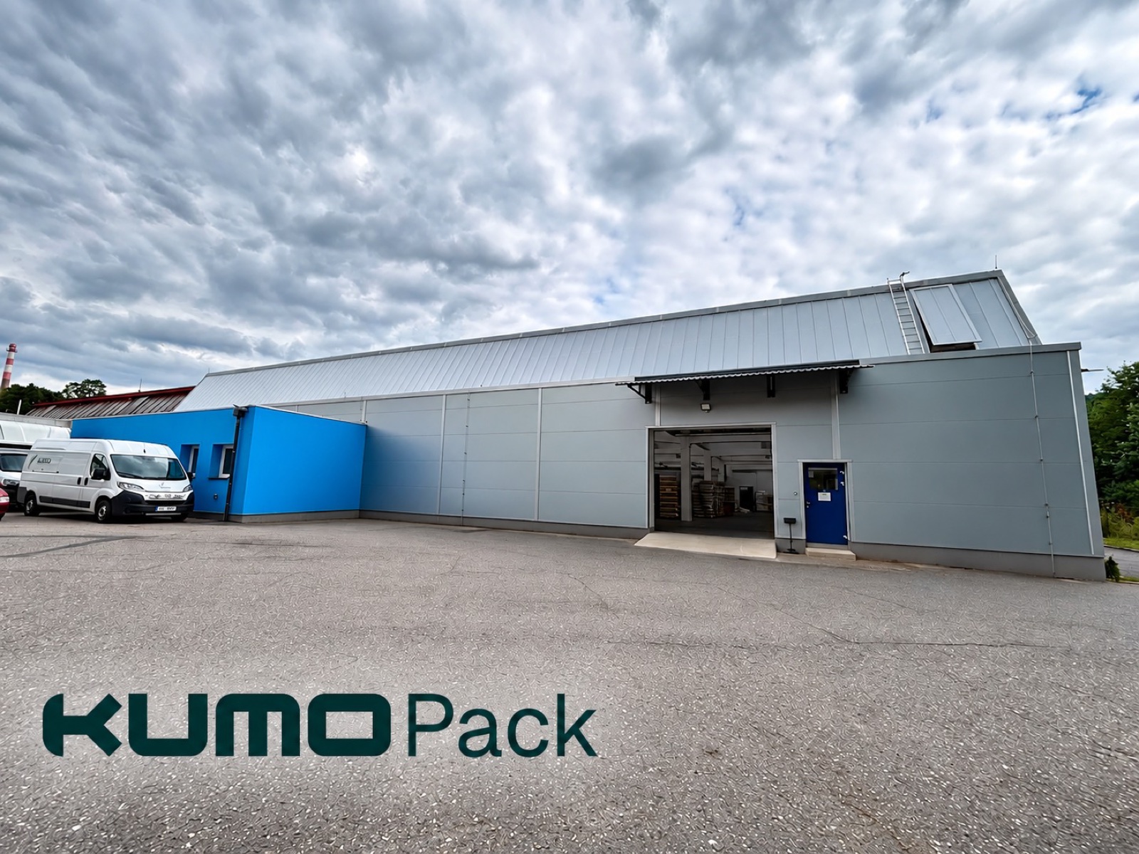 Výrobní hala KUMO Pack v Ústí nad Orlicí